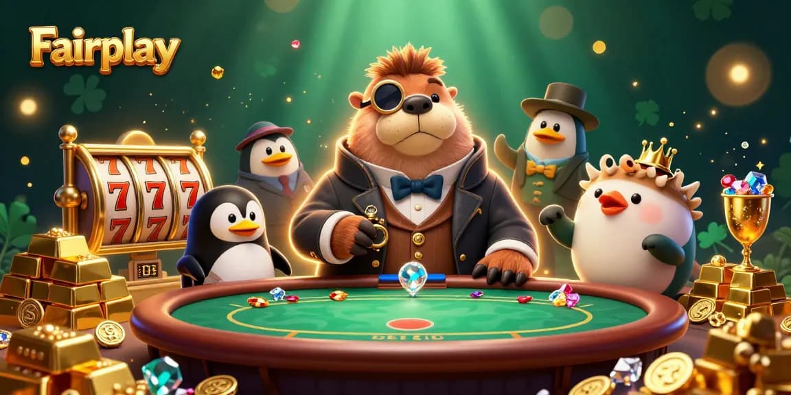 Engage in Fairplay at an underwater casino with a jolly walrus and a clever penguin dealer.