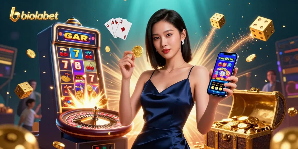 Terlibat dengan pengalaman kasino online biolabet yang menarik dengan elemen permainan slot dinamis.