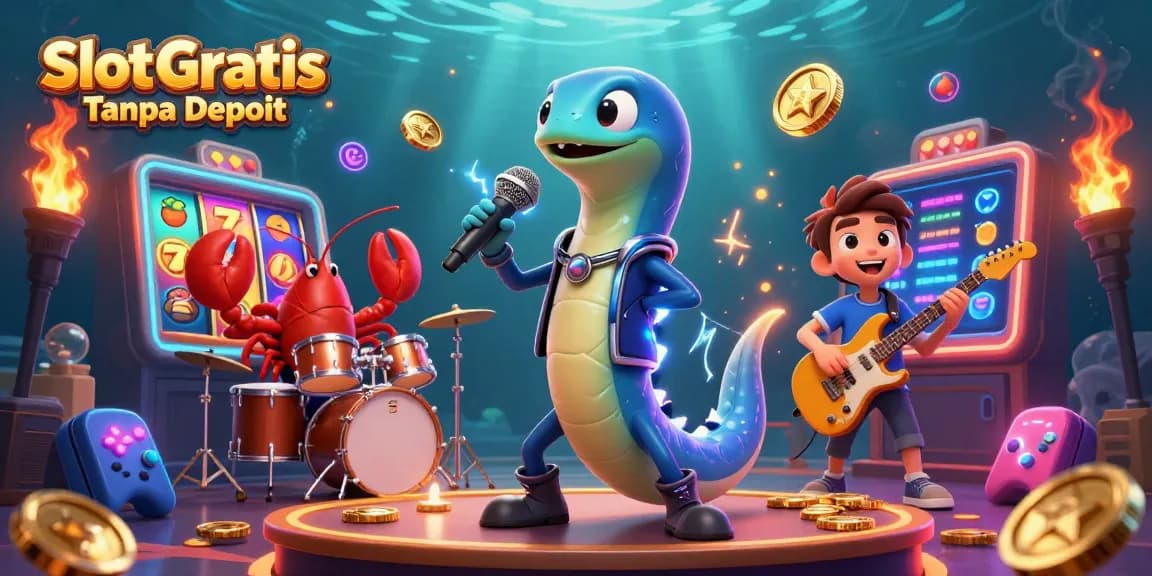Experience the thrill of winning with Slot Gratis Tanpa Deposit at an underwater casino.