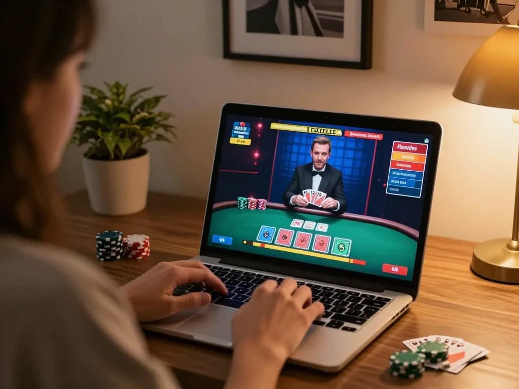 Play virtual blackjack on taixiusunwin.art with a live dealer and strategic gameplay elements visible