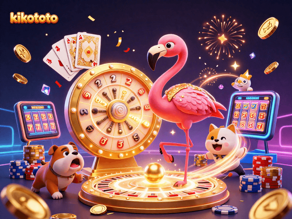 Kikototo mempersembahkan permainan slot online dengan peluang menang tinggi dan jackpot besar di kasino virtual.