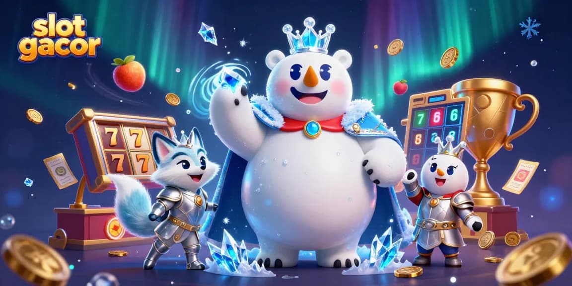 Experience the excitement with the slot gacor theme featuring vibrant characters and dynamic gambling elements.