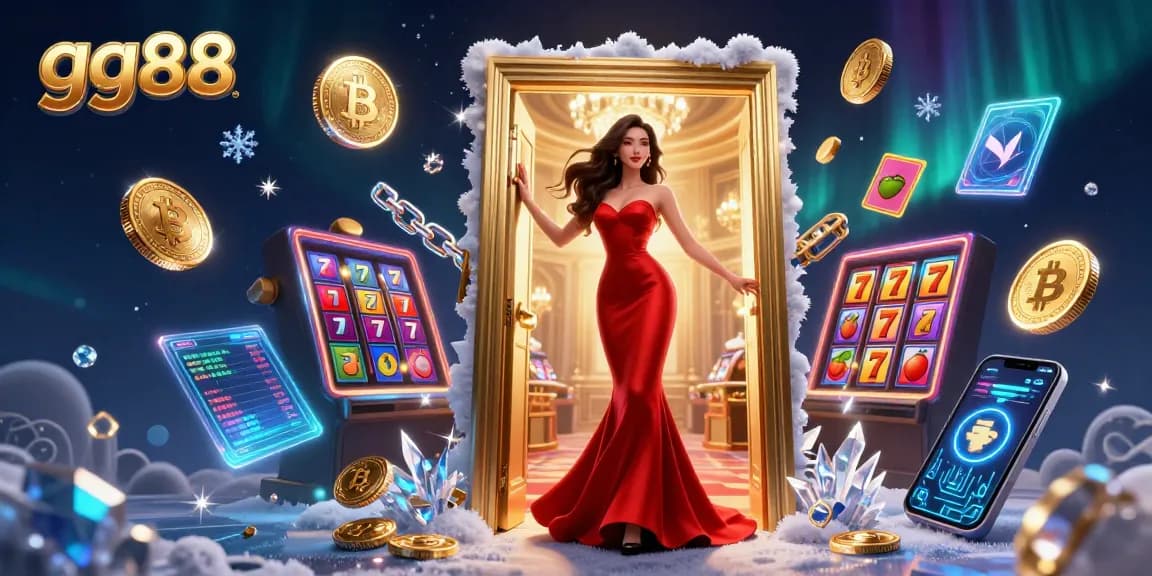 Engage with gg88 in a vibrant, luxury casino setting where stunning visuals and exciting elements invite players to win!