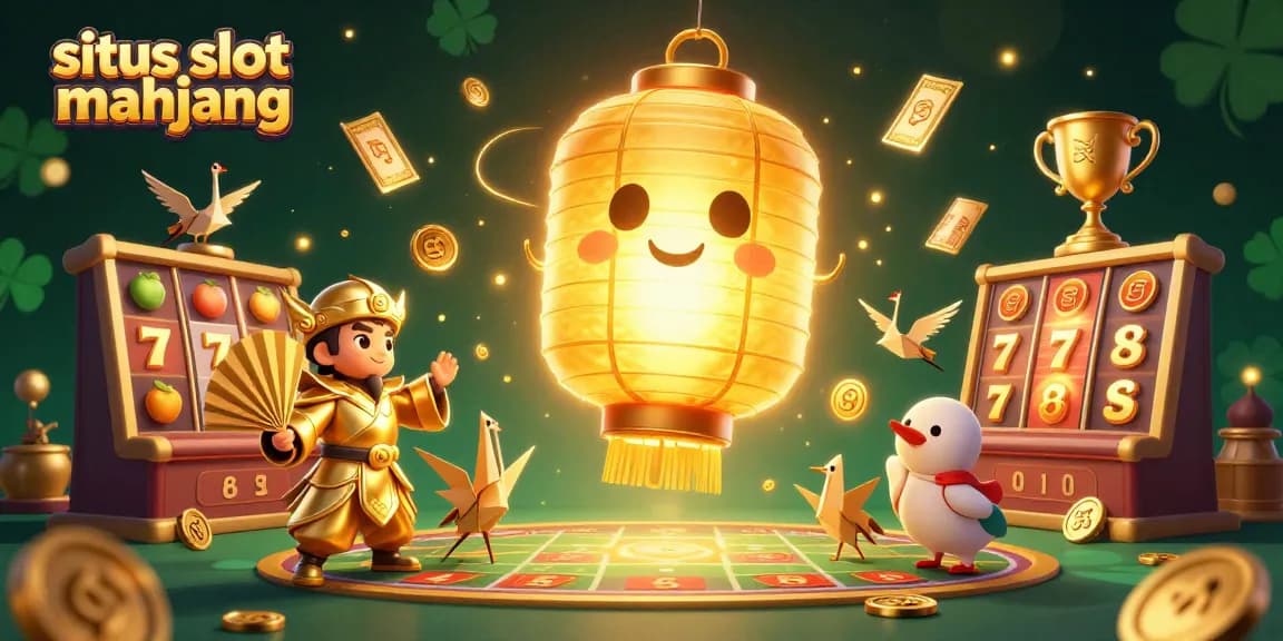 Experience thrilling games on situs slot mahjong with exciting slot reels and dynamic casino elements.