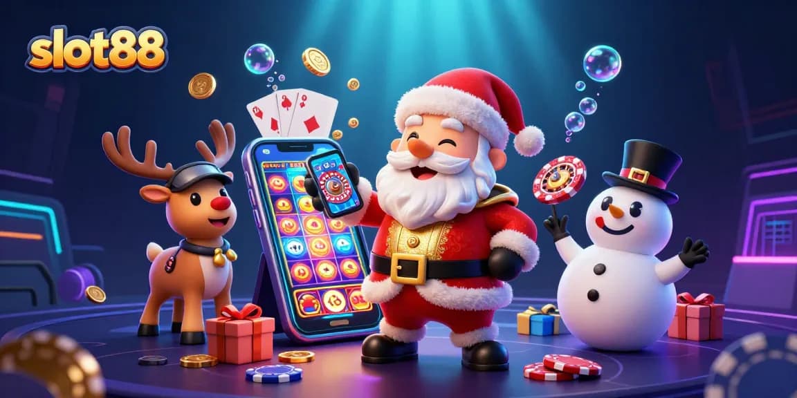 Slot88 memikat pemain dengan Santa yang berfungsi sebagai pemandu jackpot di kasino!