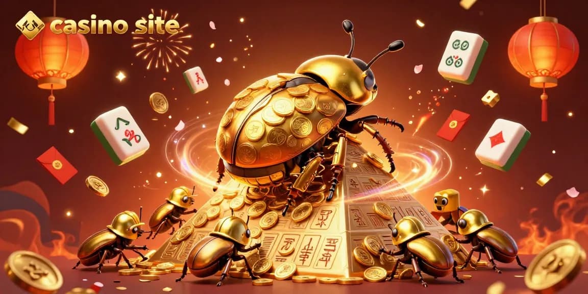 Experience thrilling gameplay at a top-rated casino site with vibrant 3D elements of luck.