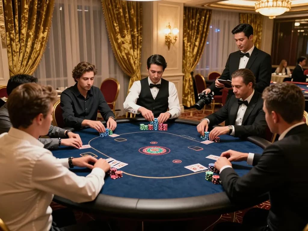 MM88 TODAY highlights elegant VIP gaming, featuring an exciting high-stakes poker game and luxurious ambiance.