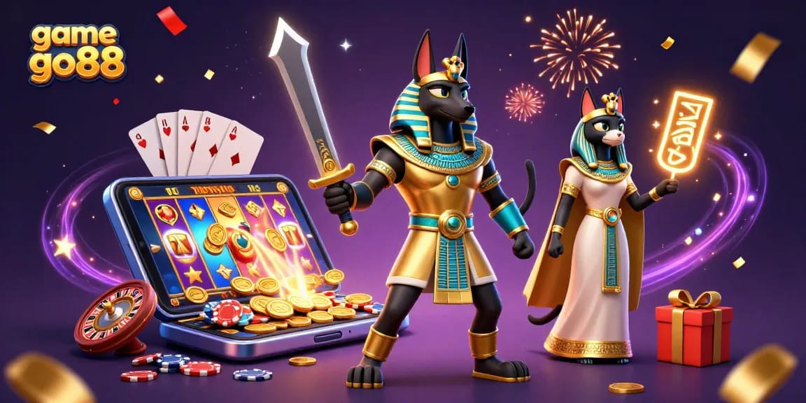 Engage in thrilling wins with game go88 featuring Anubis and dynamic casino elements.