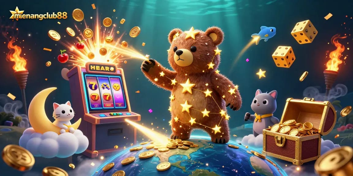 Experience winning excitement with menangclub88 in a vibrant 3D casino world