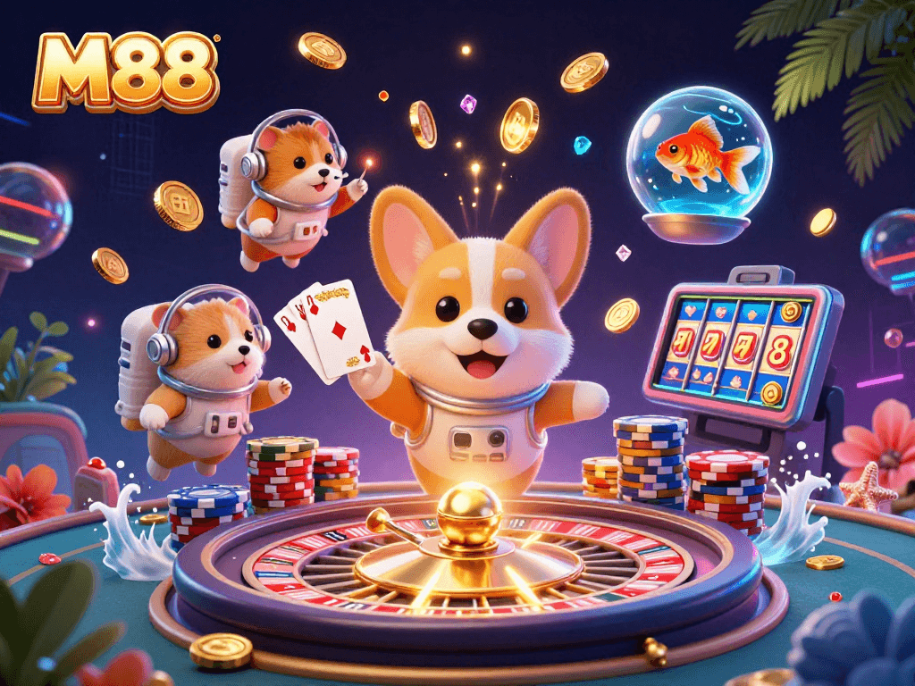 M88 mang đến trải nghiệm chơi game xuất sắc với hình ảnh động đầy hấp dẫn