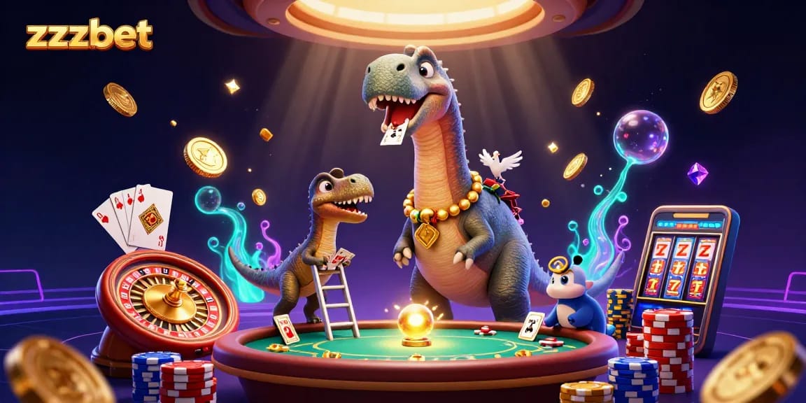 Ganhe prêmios incríveis no zzzbet com uma ilustração vibrante de cassino.