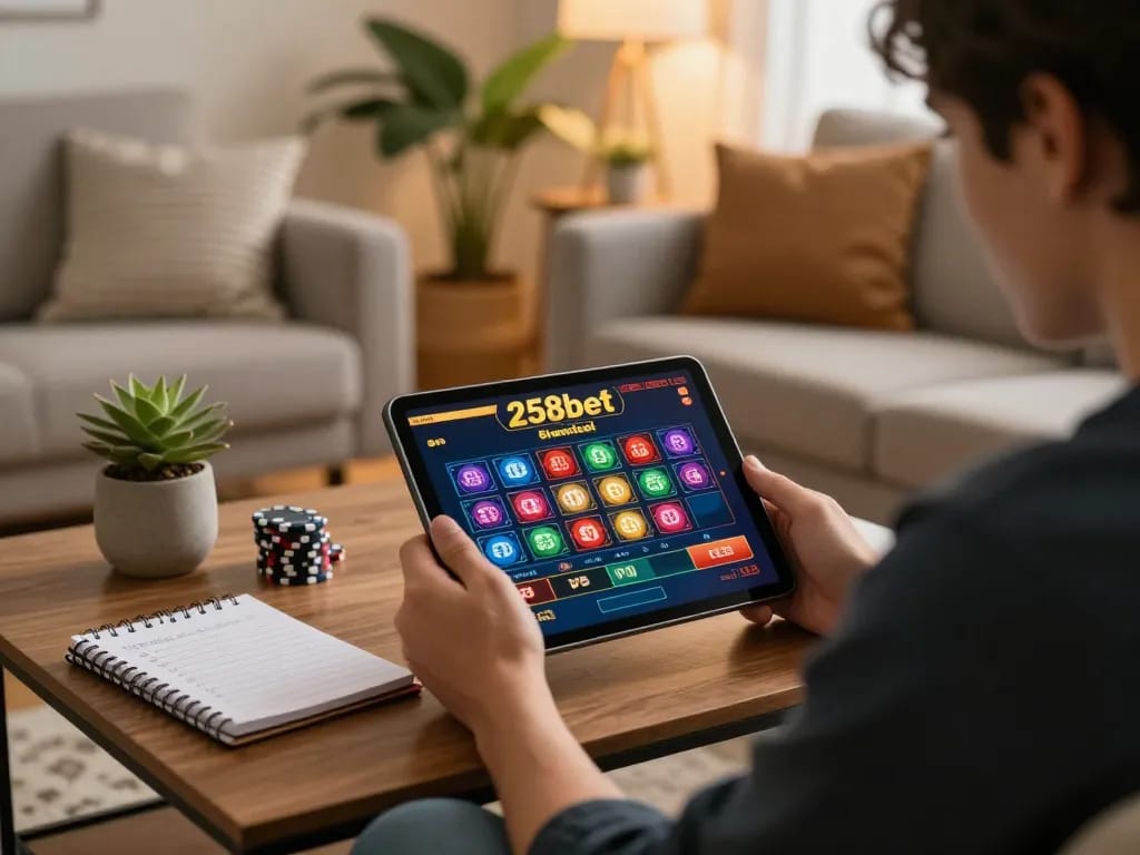 Experience thrilling gameplay on 258bet while enjoying a cozy home atmosphere with betting strategies.