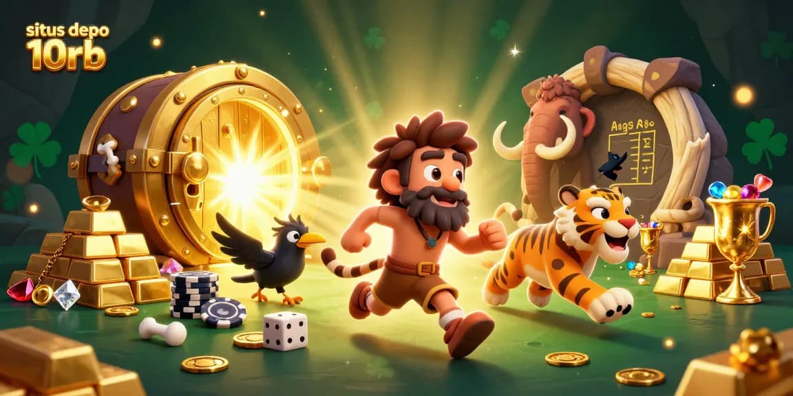 Engage with situs depo 10rb for a thrilling gaming experience in a prehistoric casino.