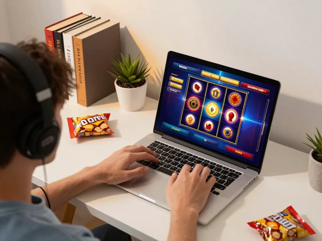 Playing a thrilling slot game online, discover situs gacor with excitement and winning potential.