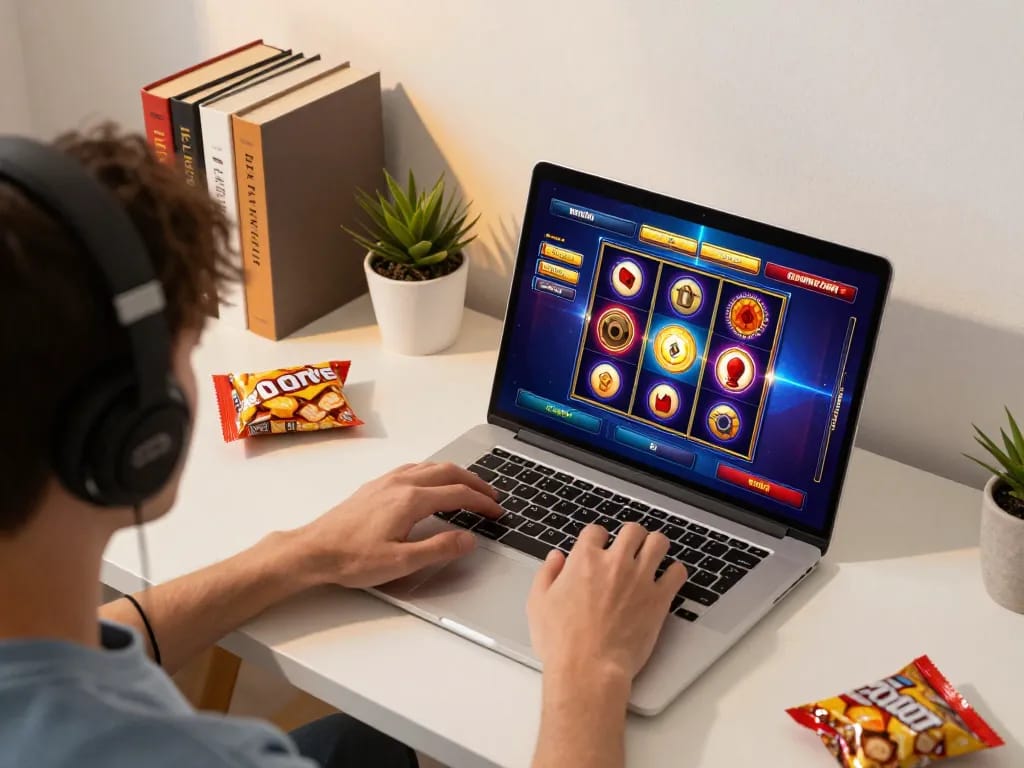 Playing a thrilling slot game online, discover situs gacor with excitement and winning potential.