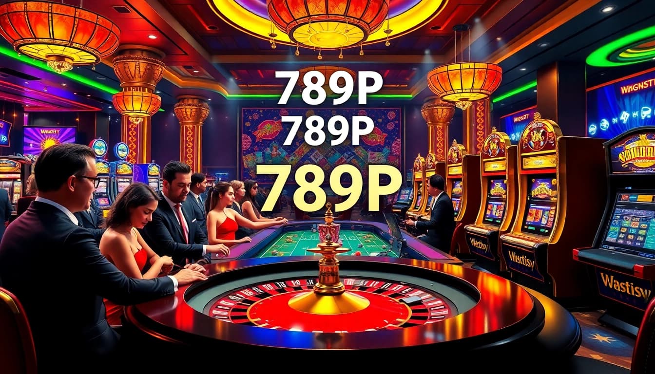 Experience the excitement of 789P casino with vibrant poker games and thrilling slot machines.