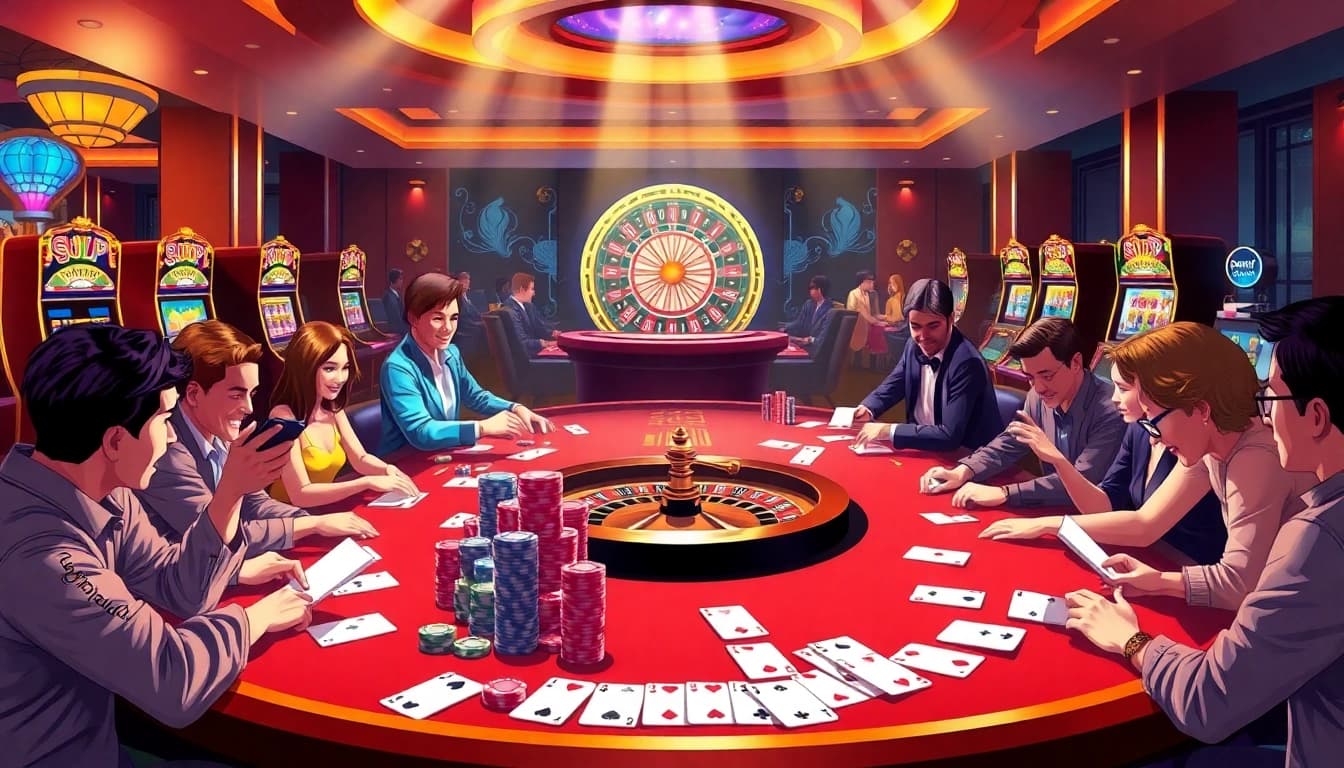 Experience thrilling gameplay at SEPUHPLAY link with vibrant tables and engaging players.