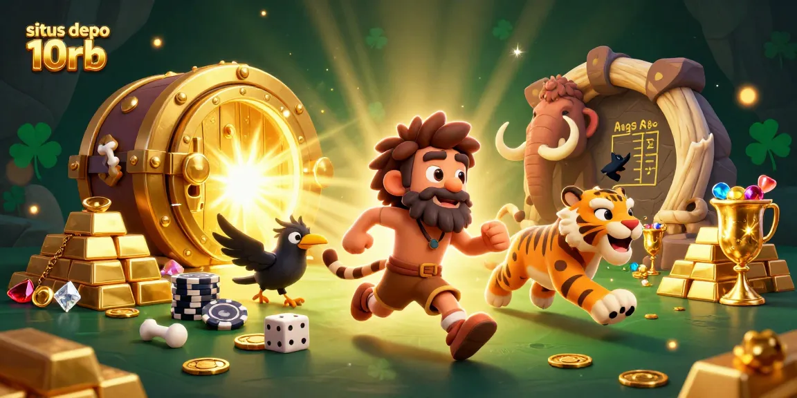 Engage with situs depo 10rb for a thrilling gaming experience in a prehistoric casino.