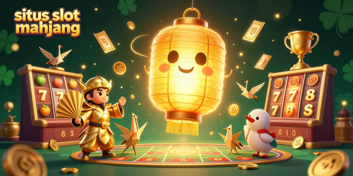 Experience thrilling games on situs slot mahjong with exciting slot reels and dynamic casino elements.