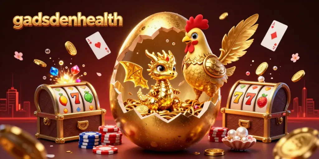 Gadsdenhealth mengungkapkan keajaiban emas dalam permainan slot dengan naga berkilau dan biji poker.