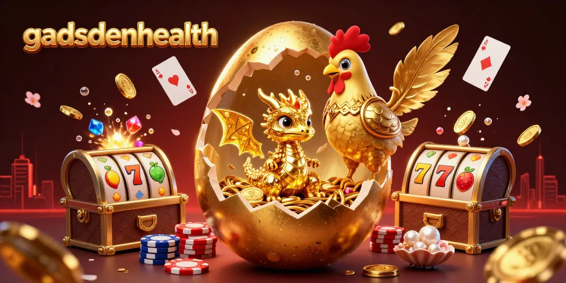 Gadsdenhealth mengungkapkan keajaiban emas dalam permainan slot dengan naga berkilau dan biji poker.