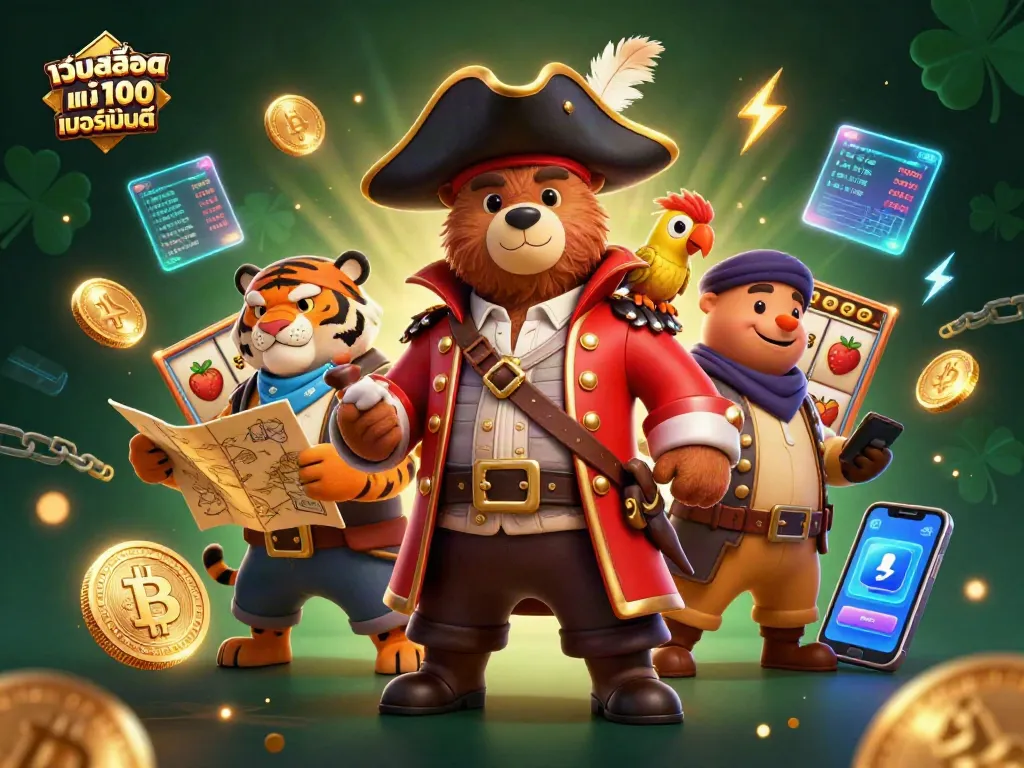 เล่นเกมสล็อต เว็บสล็อต แท้ 100 เปอร์เซ็นต์ ด้วยการ์ตูนสลอตพร้อมการพัฒนา 3D ที่น่าตื่นเต้น