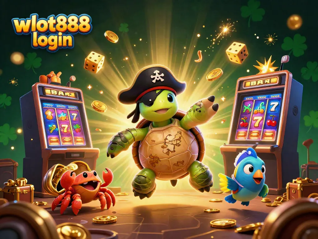 Melakukan login di wslot888 dengan visual slot yang menarik dan karakter lucu.