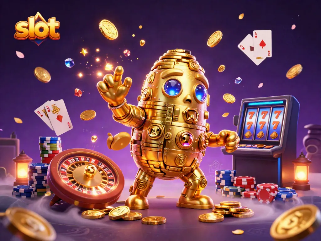 Menangkan slot dengan mesin kasino digital yang penuh kemewahan dan simbol keberuntungan.