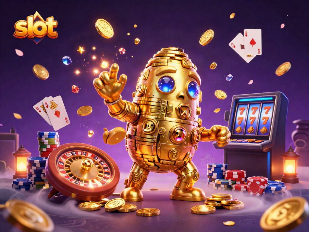Menangkan slot dengan mesin kasino digital yang penuh kemewahan dan simbol keberuntungan.