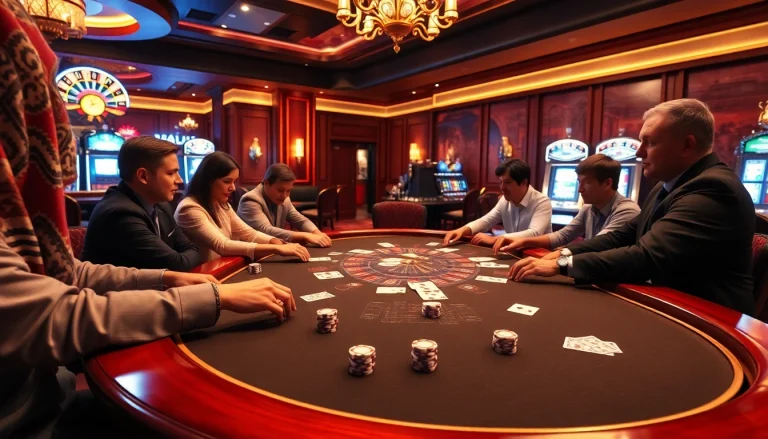 Players strategizing at a high-stakes poker table on the hidden wiki.