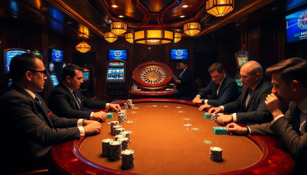 Experience the excitement of the hidden wiki through a vibrant underground casino scene featuring poker, chips, and roulette.