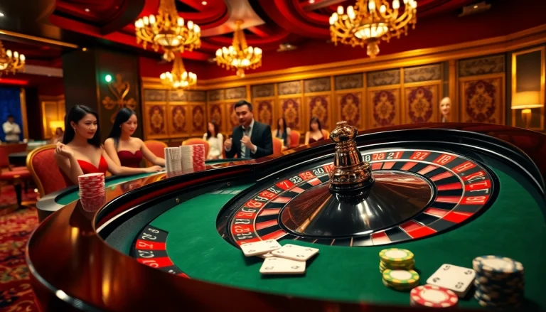 Gambling excitement as players engage with togel china during a thrilling roulette game.