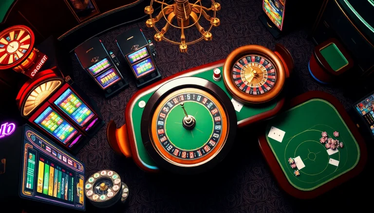 The hidden wiki offers a glimpse into the exciting world of high-stakes gambling, illustrated with a thrilling casino setting.