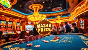 Experience the thrill of winning as you track the Macau Prize in a vibrant casino atmosphere.