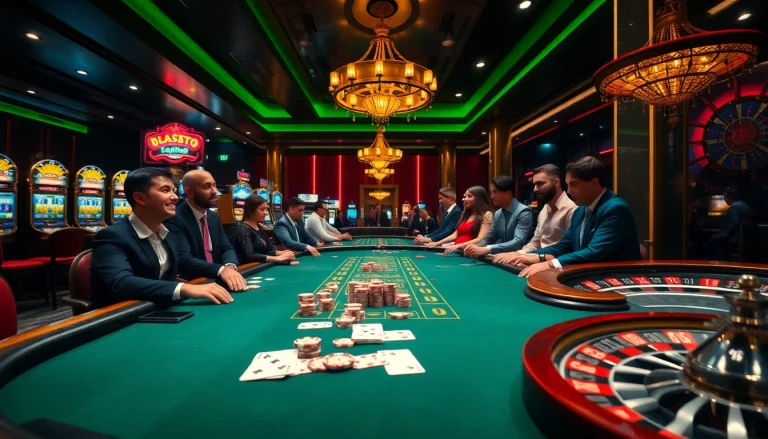Winning at blackjack and other games at https://bem88v.com/, showcasing luxury and excitement.