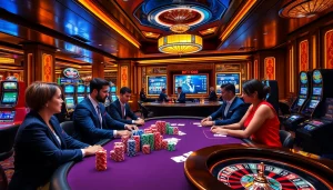 Experience excitement at BDTK66 with high-stakes poker action and vibrant casino glamour.