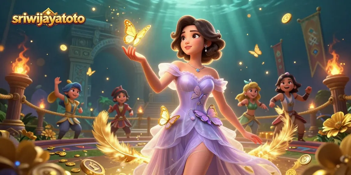 Sriwijayatoto showcases an ethereal scene inviting players to win in an enchanting gaming world.
