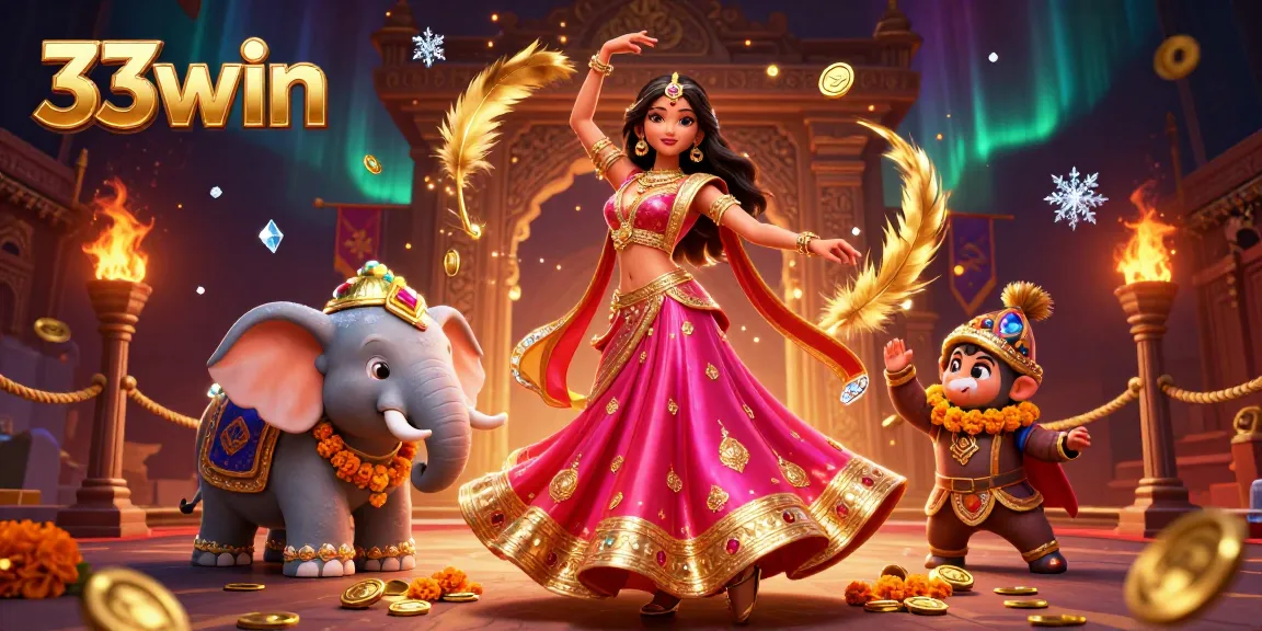 Engage with 33win's vibrant casino experience featuring exciting characters and dynamic gambling elements.
