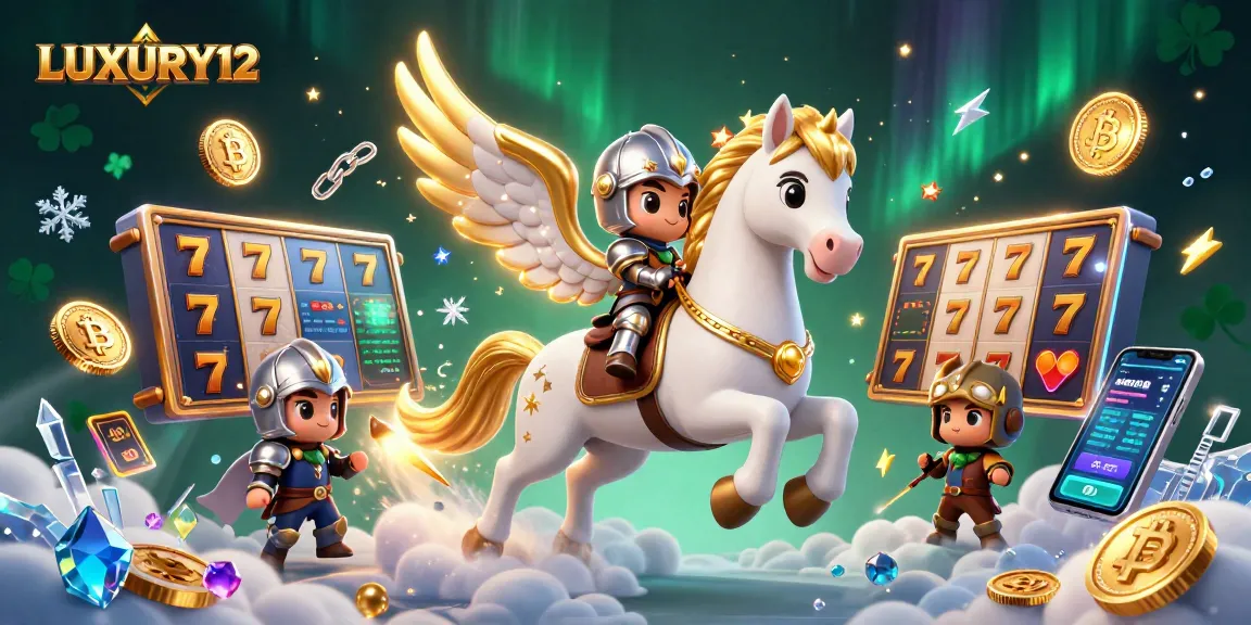 Experience the thrill of LUXURY12 with a vibrant slot adventure featuring gold coins and exciting gameplay.