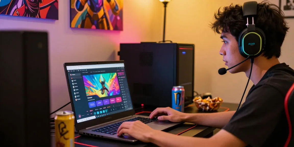 Raja Game login interface displayed on laptop in cozy gaming setup